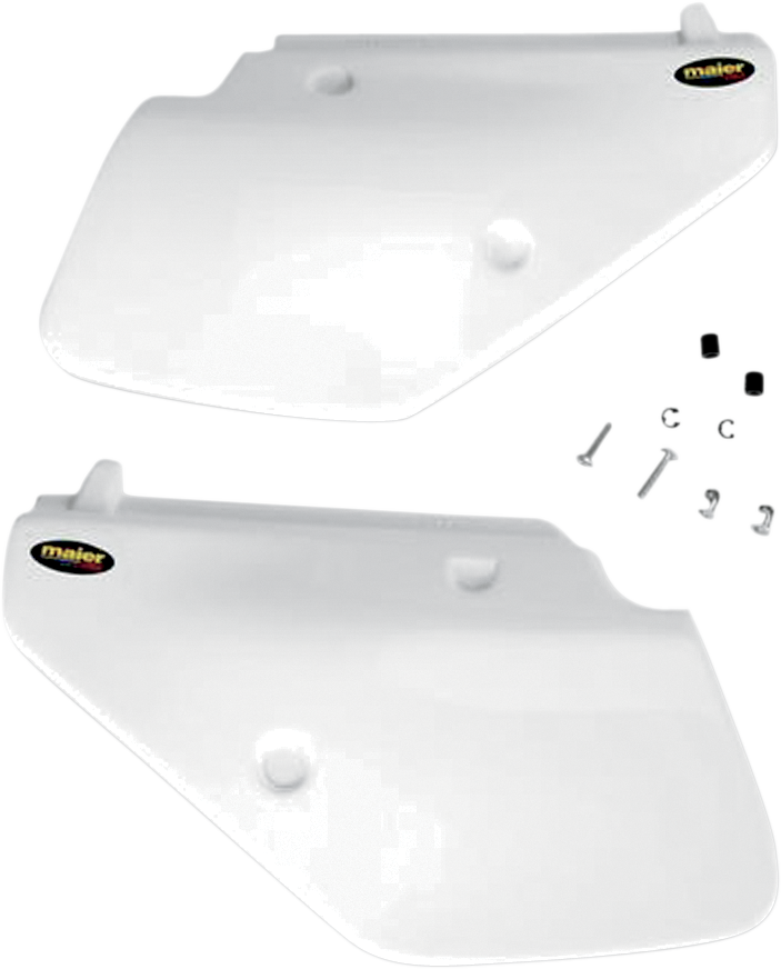 MAIER Side Panels - White - Suzuki - DR '90-'99 213261