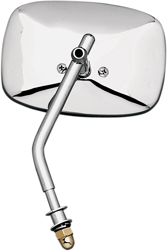 EMGO Mirror - Side View - Plain Face/Rectangle - Short Stem - Left/Right - Screw-In - Each 20-21708