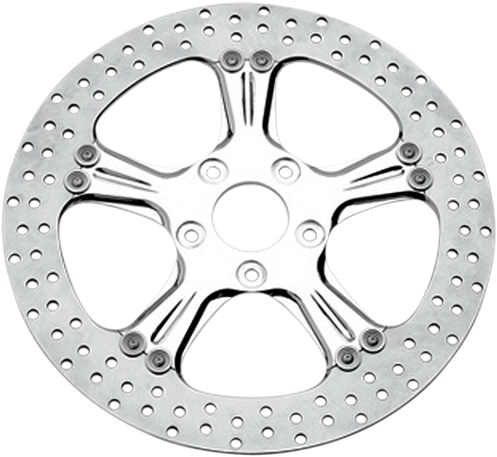 PERFORMANCE MACHINE (PM) Brake Rotor - 11.8" - Wrath - Chrome 0133-1802WRAS-CH