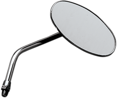 EMGO Mirror - Die-Cast - Chopper - Side View - Oval - M10 x 1.25 (Left Hand) - Chrome - Right 20-34836