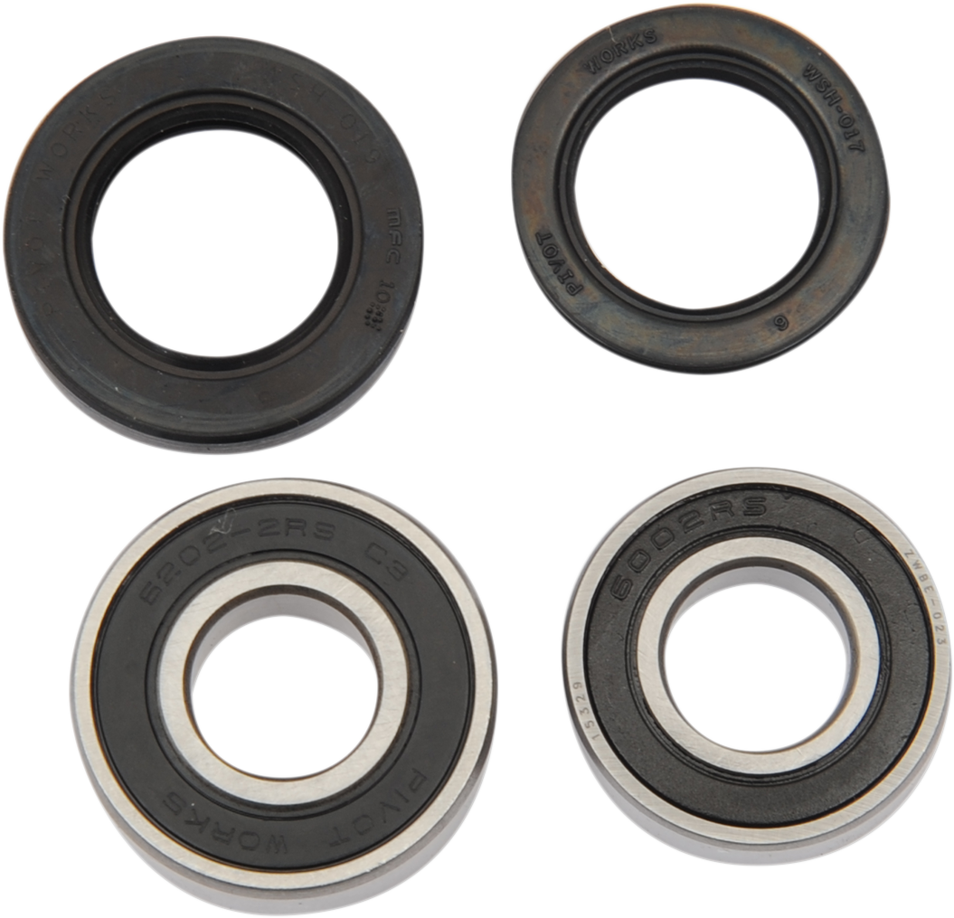 PIVOT WORKS Wheel Bearing Kit - Rear - '96-'07 Honda CR80/85 PWRWK-H18-008