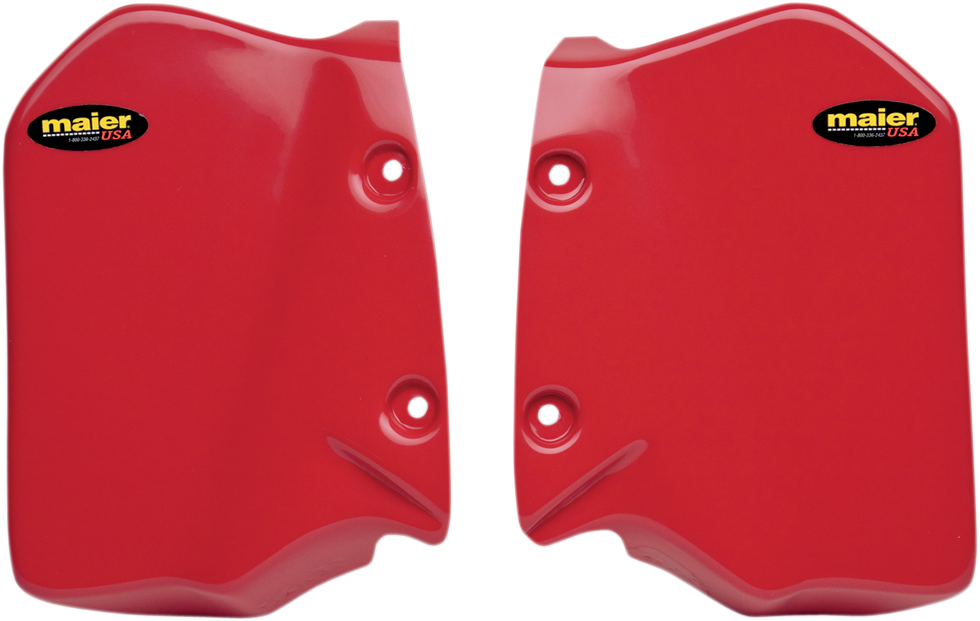 MAIER Air Scoops - Super - Red - Honda - ATC '85-'86 580122