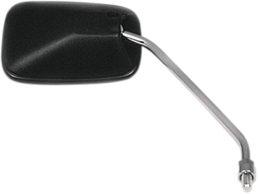EMGO Mirror - Side View - Rectangle - Black w/Chrome Stem - Left/Right 20-64531