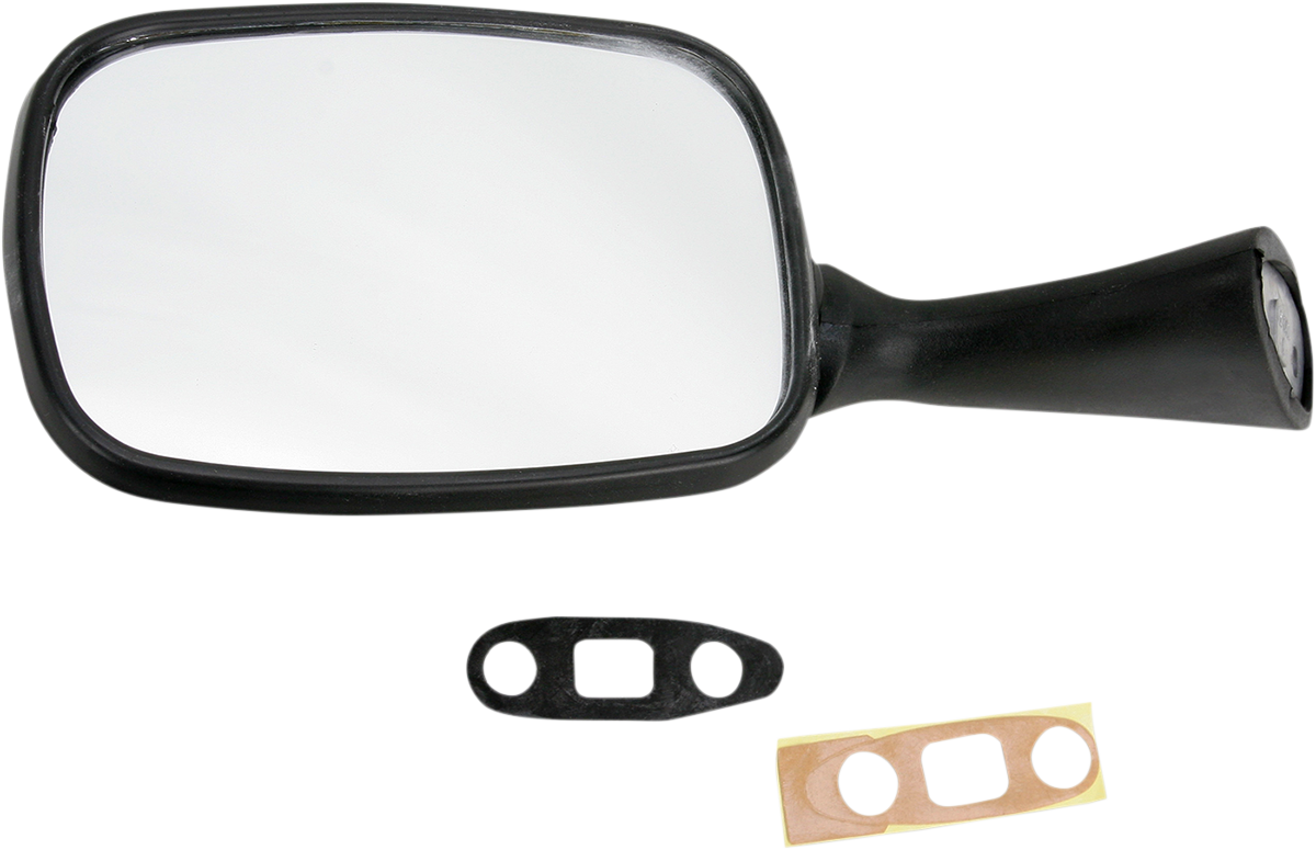 EMGO Mirror - Side View - Rectangle - Black - Left 20-78212