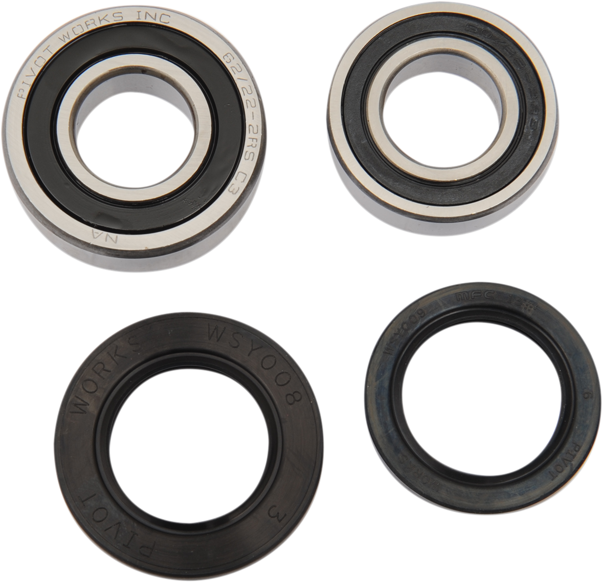 PIVOT WORKS Wheel Bearing Kit - Rear - '99-'25 Yamaha YZ/WR PWRWK-Y08-421