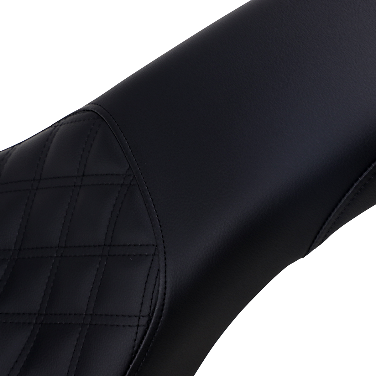 SADDLEMEN Profiler Seat - Front Lattice/Rear Smooth - Black - FX '18-'24 818-30-149