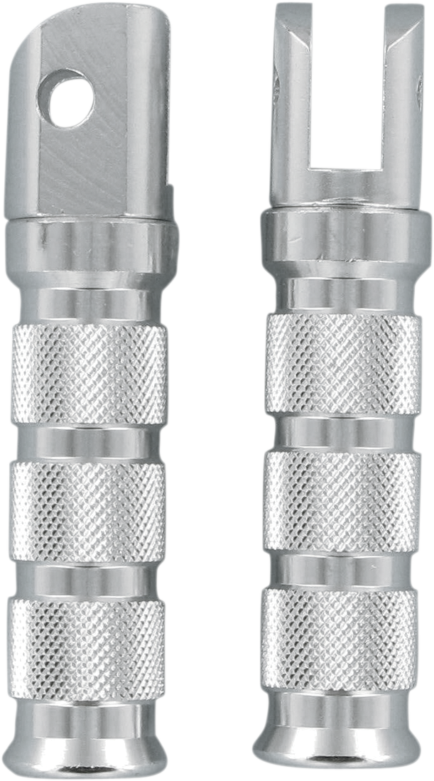 EMGO Front Foot Pegs - Silver - Honda 50-11211