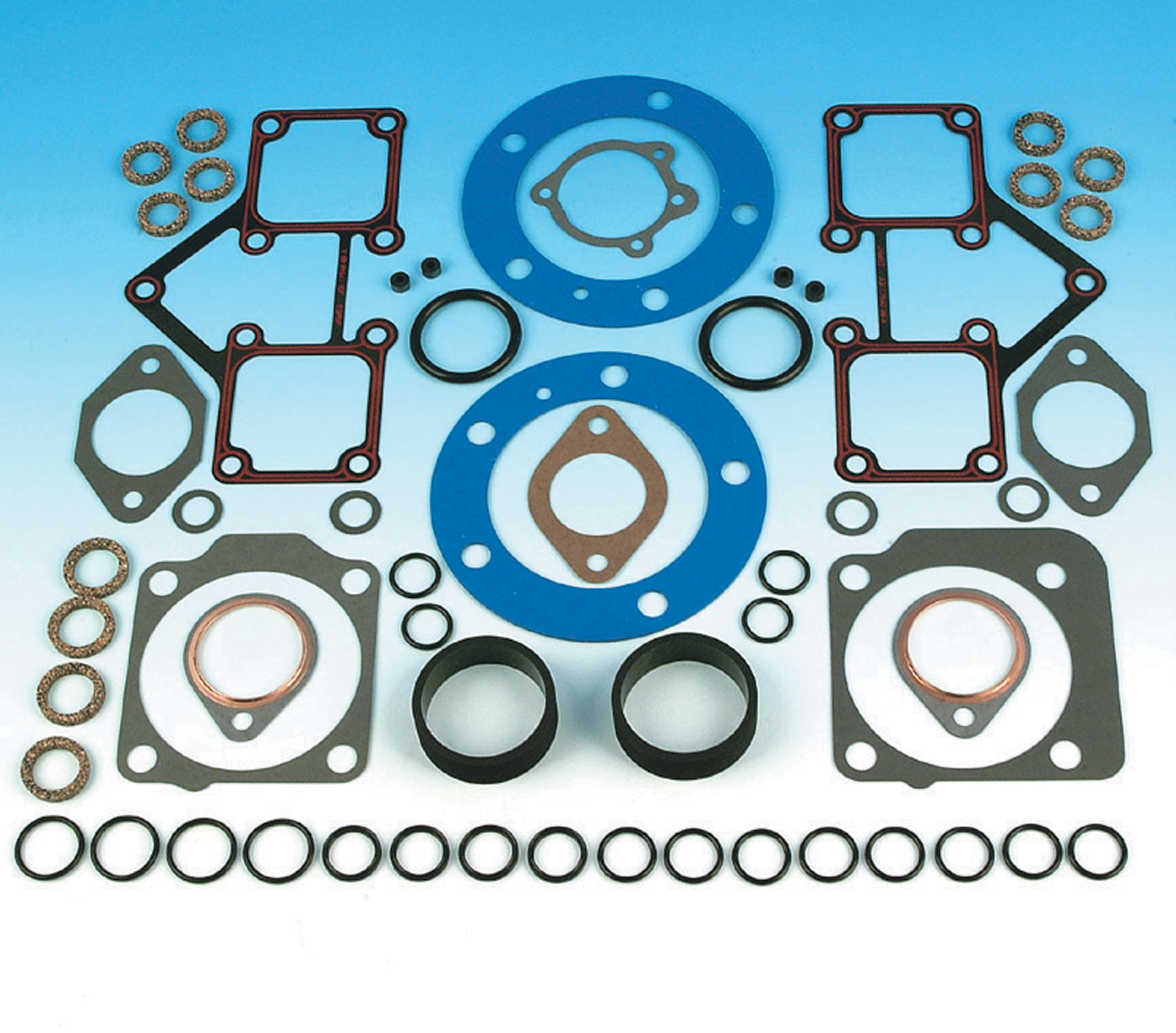 JAMES GASKET Top End Gasket Kit - '66-'84 Shovelhead JGI-17034-66