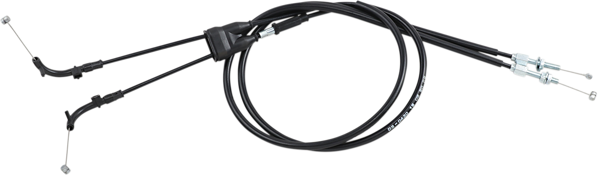 MOTION PRO Black Vinyl Throttle Cable - Push/Pull - '13-'16 KX 03-0430