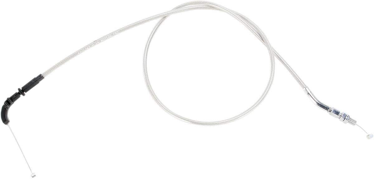MOTION PRO Armor Coat Stainless Steel Throttle/Idle Cable for Cruisers - Pull - 1800 Boulevard 64-0263