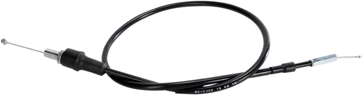 MOTION PRO Black Vinyl Throttle Cable - Pull - '07-'15 Grizzly 05-0352