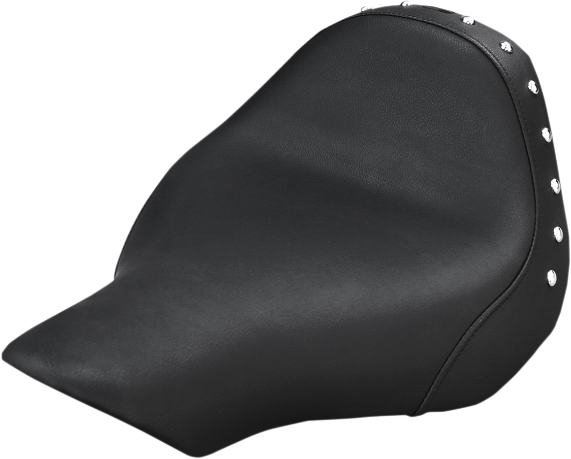 SADDLEMEN Seat - Renegade™ Solo - Black - Studded - FXSB '13-'17 813-27-001