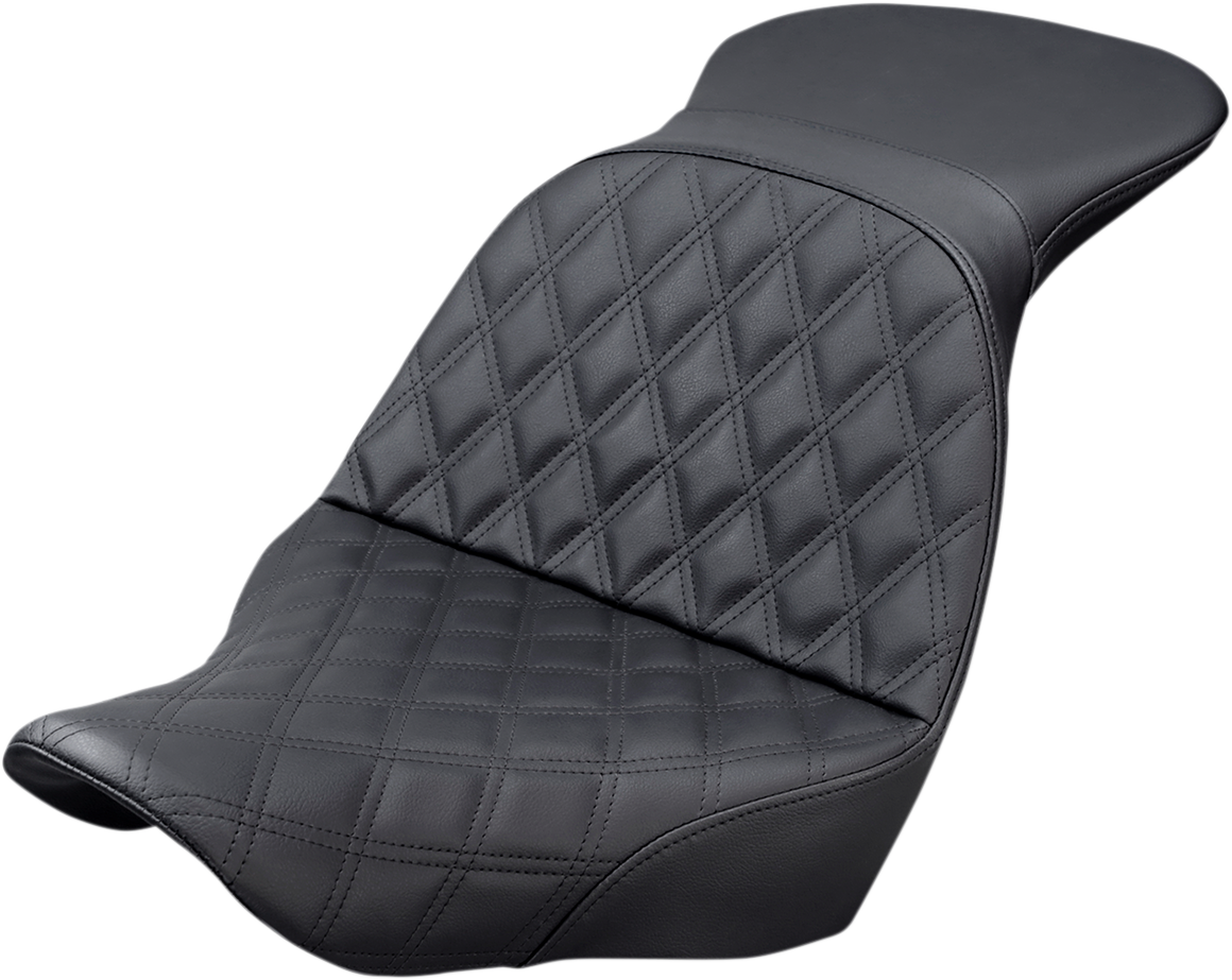 SADDLEMEN Explorer Seat - Lattice Stitched - FX/FL '18-'24 818-29-029LS