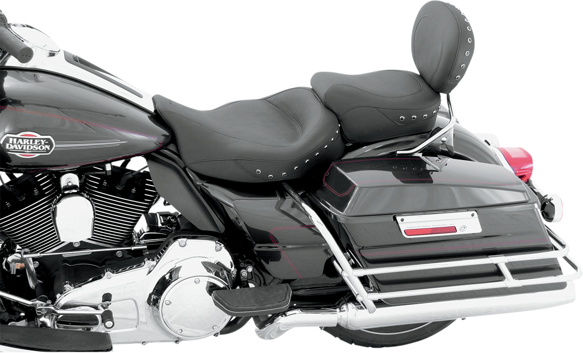 MUSTANG Wide Rear Seat - Studded - Black - FL '97-'25 75579