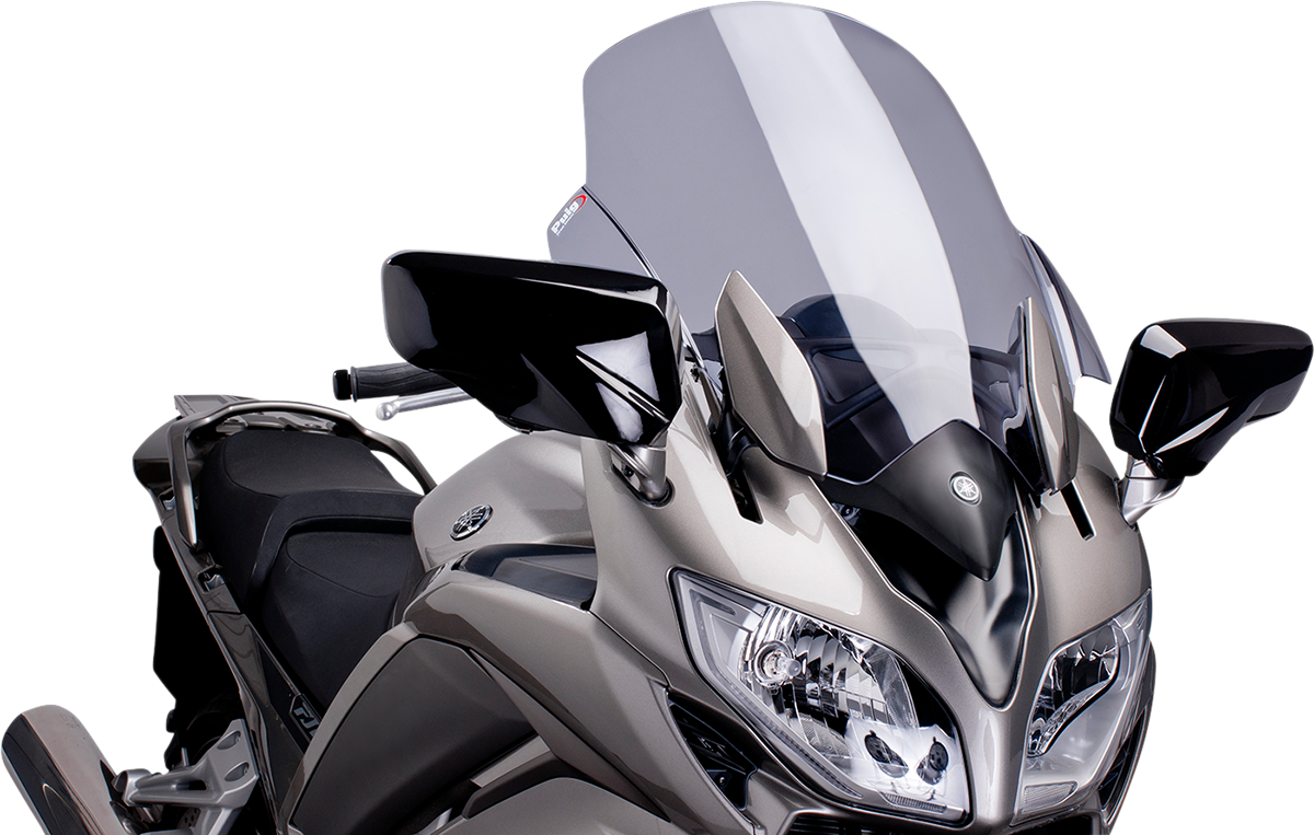PUIG HI-TECH PARTS Touring Windscreen - 22" - Smoke - Yamaha 6483H