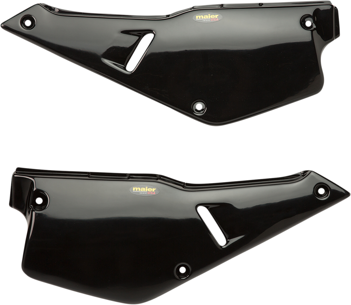 MAIER Side Panel - Black - Kawasaki - KLR '87-'07 209100