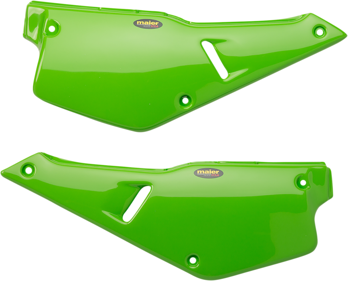 MAIER Side Panel - Green - Kawasaki - KLR '87-'07 209103