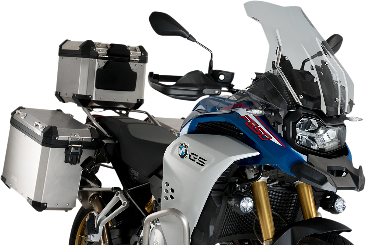PUIG HI-TECH PARTS Touring Windscreen - 21-1/4" - Smoke - BMW 3595H
