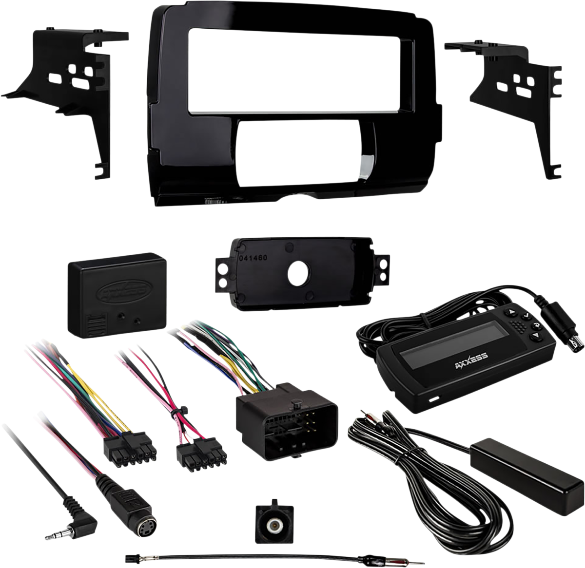 SADDLE TRAMP Radio Install Kit - Single DIN - '14-'22 FLHT/FLHX/FLTR 99-9714WR