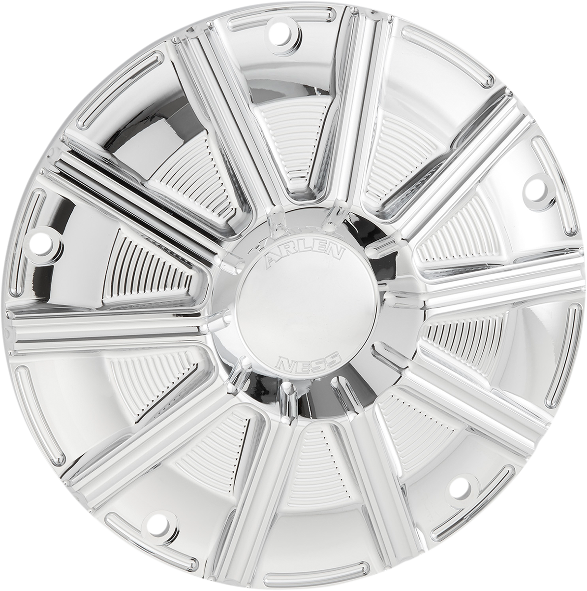 ARLEN NESS 10-Gauge Derby Cover - Chrome - Big Twin 700-017