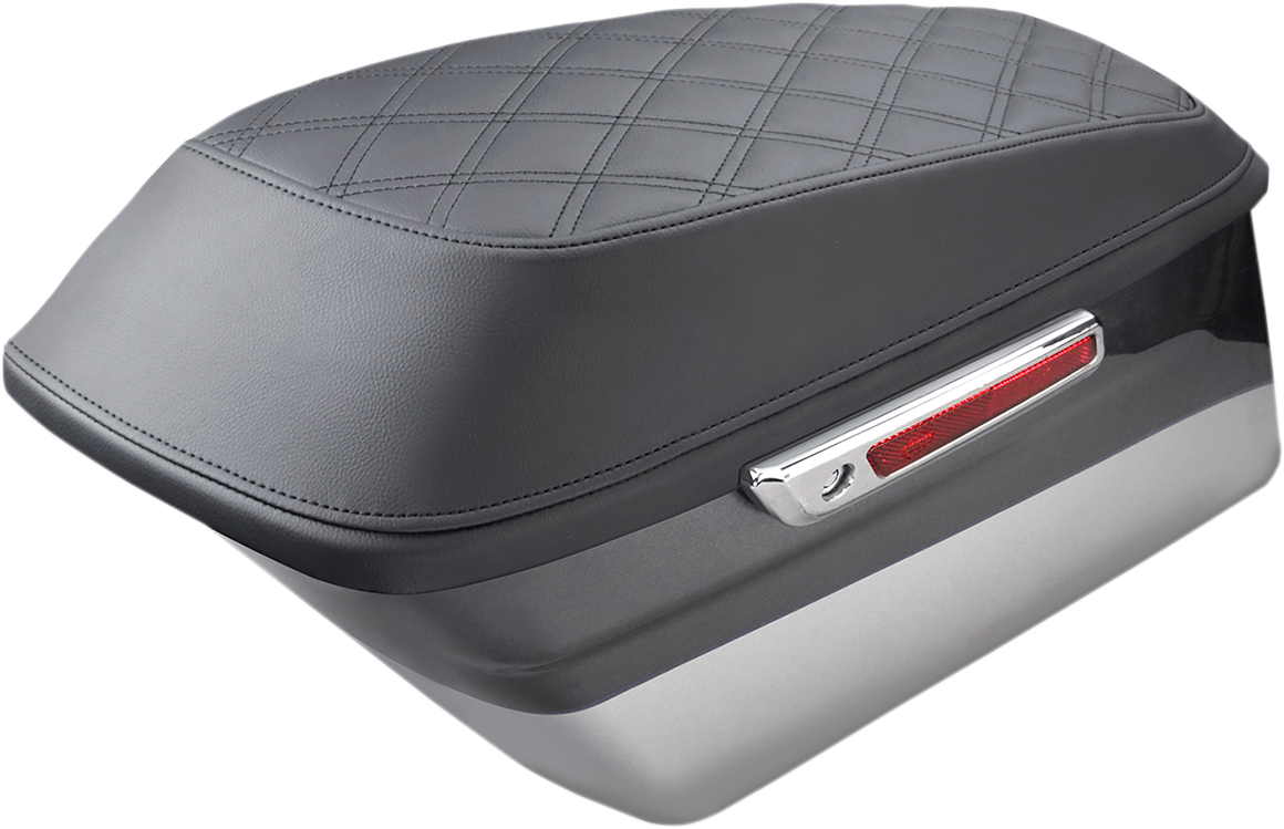 SADDLEMEN Saddlebag Covers - Lattice Stitch - FL '14-'23 L870-14-LS