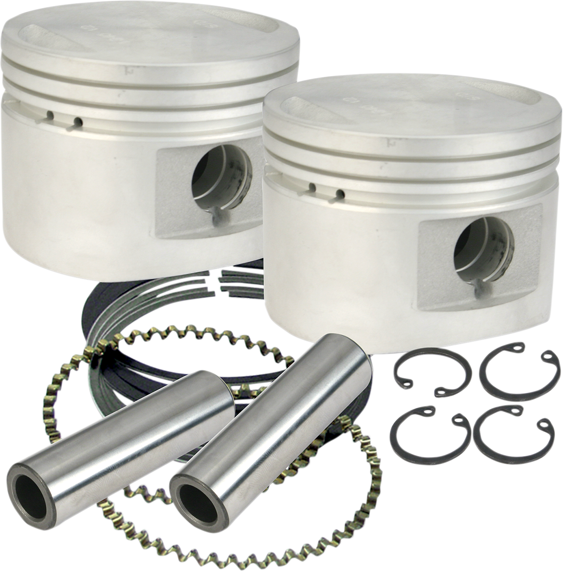 S&S CYCLE Piston Kit - For 80" Stock or S&S Heads - 3.500" - Standard 920-0015