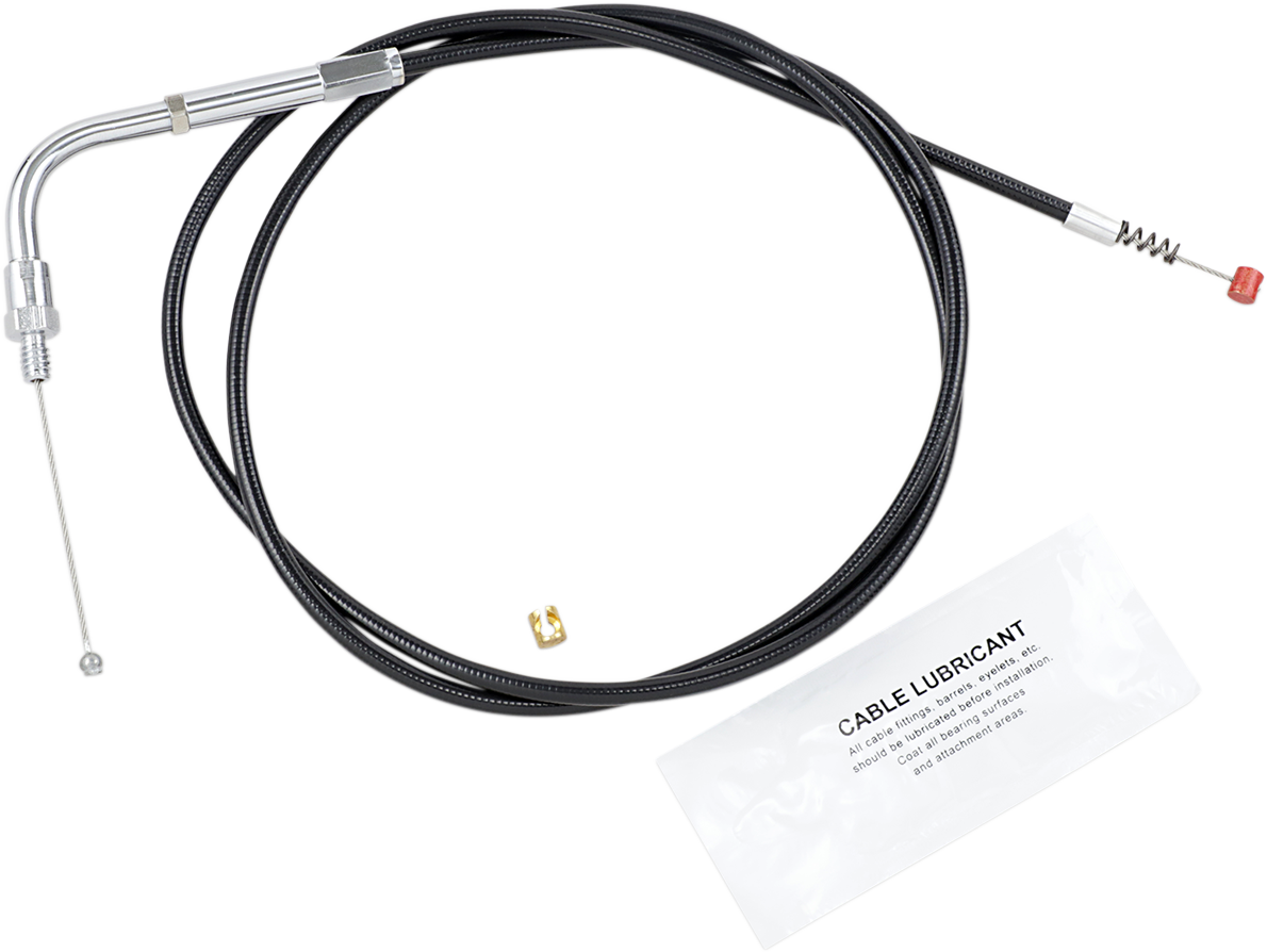 BARNETT Black Vinyl Idle Cable - +6" Size - 41" Length 101304001106