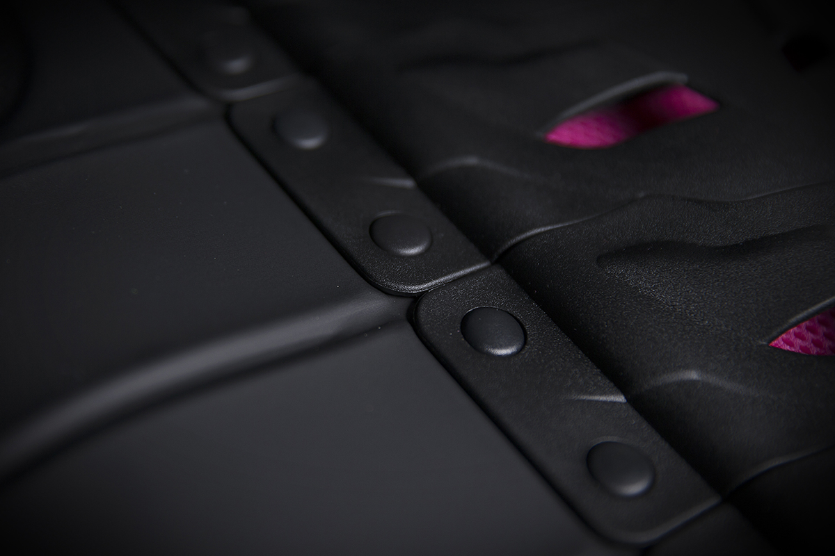 ICON Women's Field Armor Stryker™ Vest - Black/Pink - L/XL 2701-0514