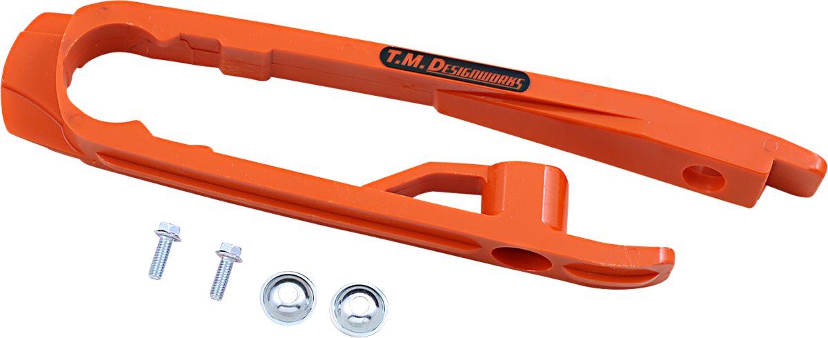 T.M. DESIGNWORKS Chain Slider - Orange - KTM DCS-KT3-OR