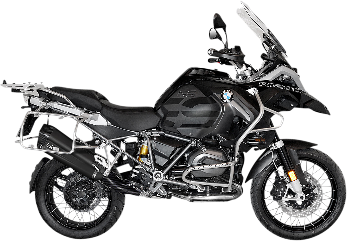 LEOVINCE LV-12 Black Edition Slip-On Muffler - R1200GS/Adventure 15301B