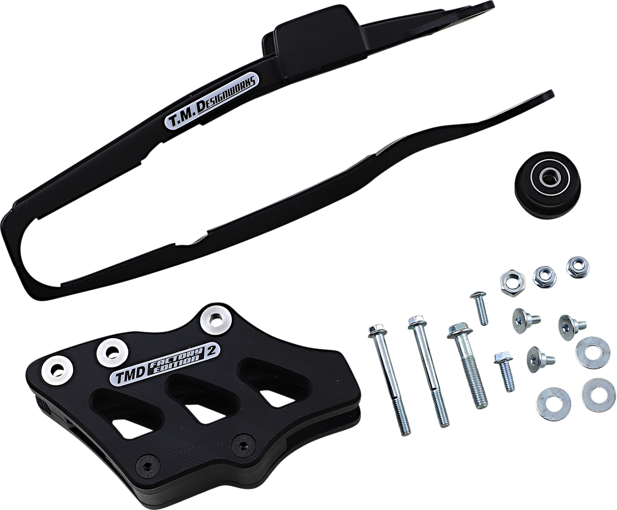 T.M. DESIGNWORKS Chain Guide/Slider - Black - Yamaha YCP-OR8-BK