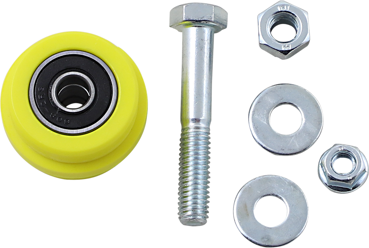 T.M. DESIGNWORKS Chain Roller - Yellow - Suzuki PLR-215-YL