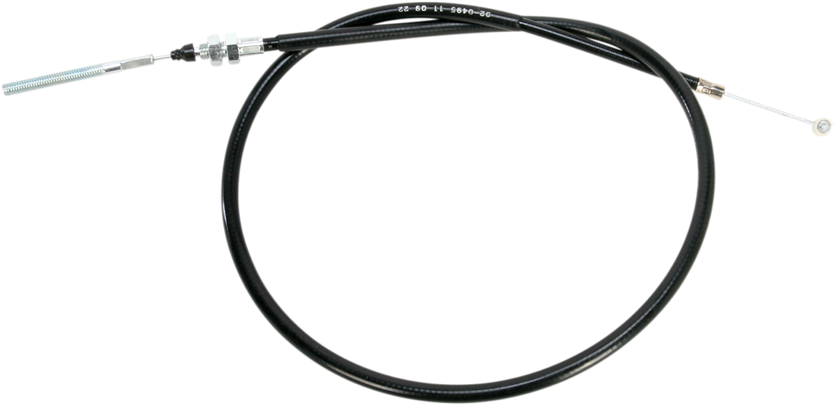 MOTION PRO Black Vinyl Brake Cable - Front - Honda 02-0495
