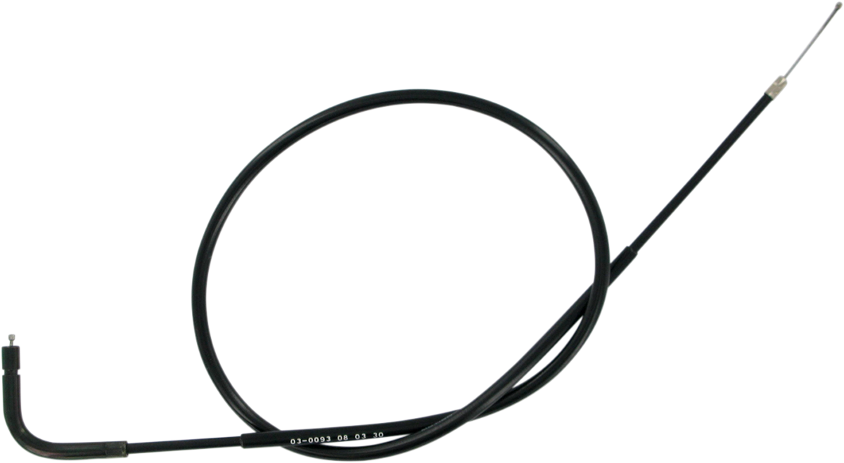 MOTION PRO Black Vinyl Choke Cable - '86 Kawasaki Bayou 03-0093