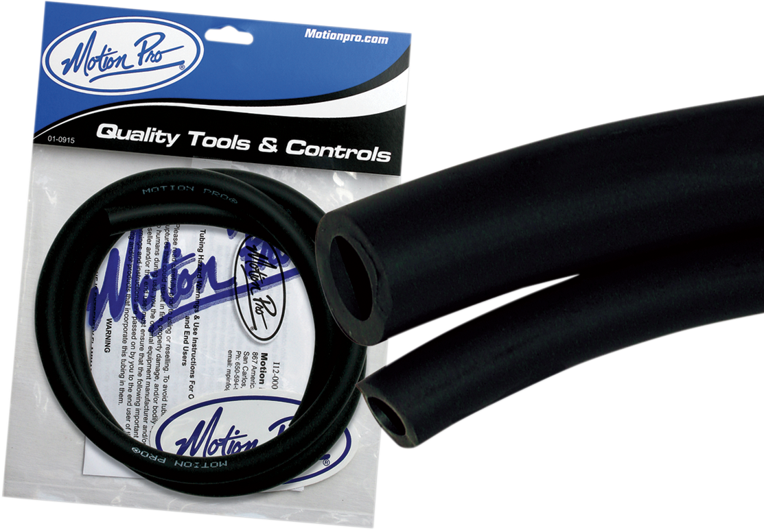 MOTION PRO Premium Fuel Line - Black - 5/16" - 3' 12-0056