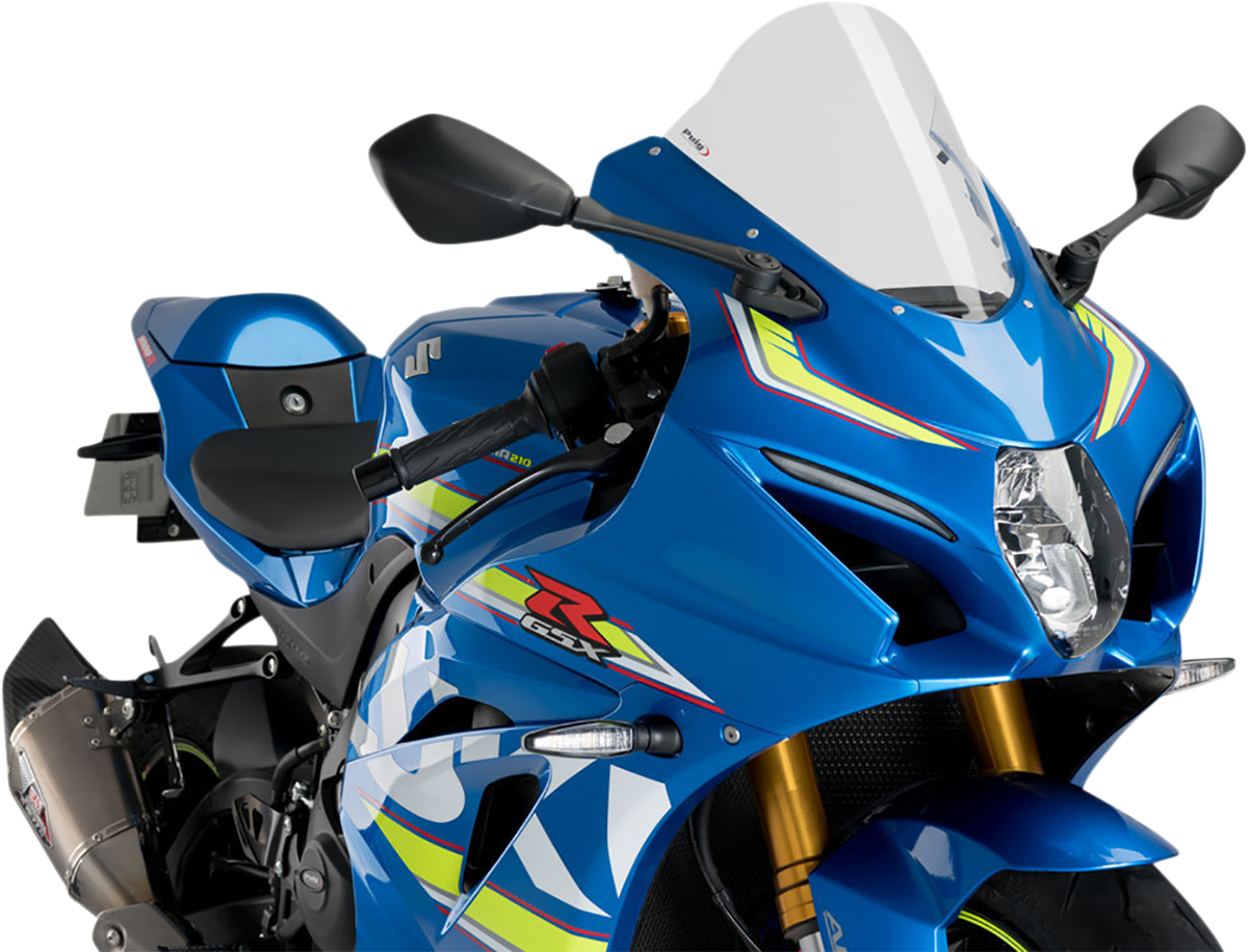 PUIG HI-TECH PARTS Race Windscreen - 11-1/4" - Clear - GSX-R 3631W