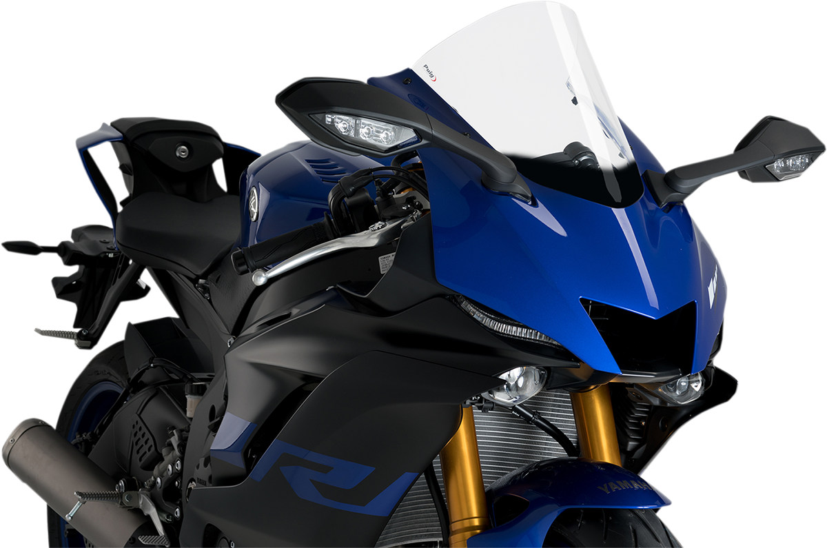 PUIG HI-TECH PARTS Race Windscreen - 14-1/2" - Clear - YZF-R6/YZF-R7 3633W