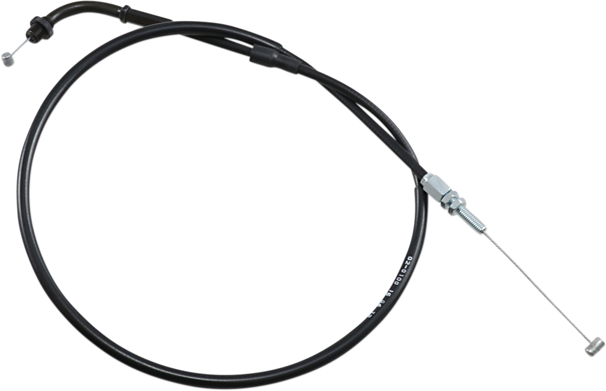 MOTION PRO Black Vinyl Throttle Cable - Pull - '82-'85 Honda 02-0100