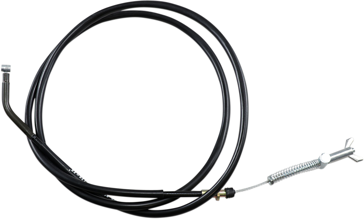 MOTION PRO Black Vinyl Brake Cable - Rear - Hand - Kawasaki 03-0277