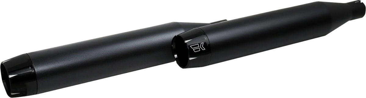 KHROME WERKS 3-1/2" Slip-On Mufflers - Black 202620