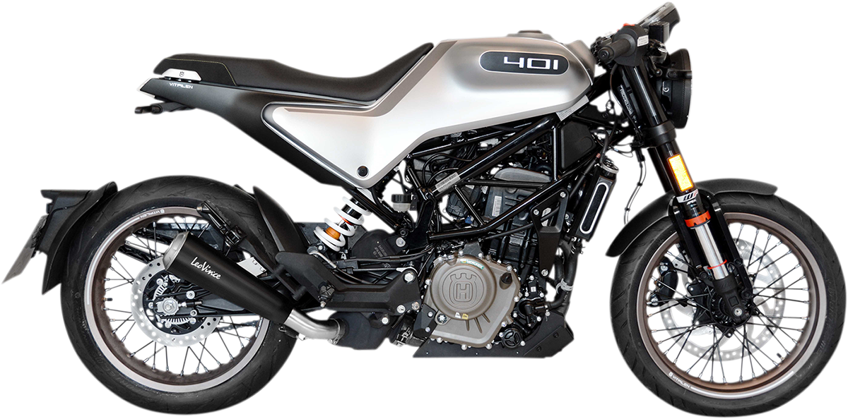 LEOVINCE GP One Slip-On Muffler - Svartpilen/Vitpilen 401 15126U