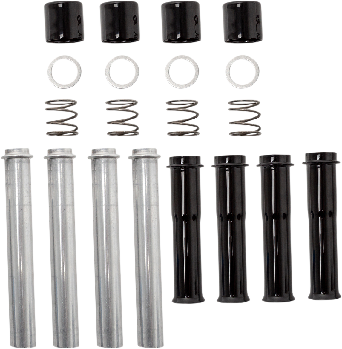 S&S CYCLE Pushrod Tubes - Gloss Black - Twin Cam | M8 930-0124