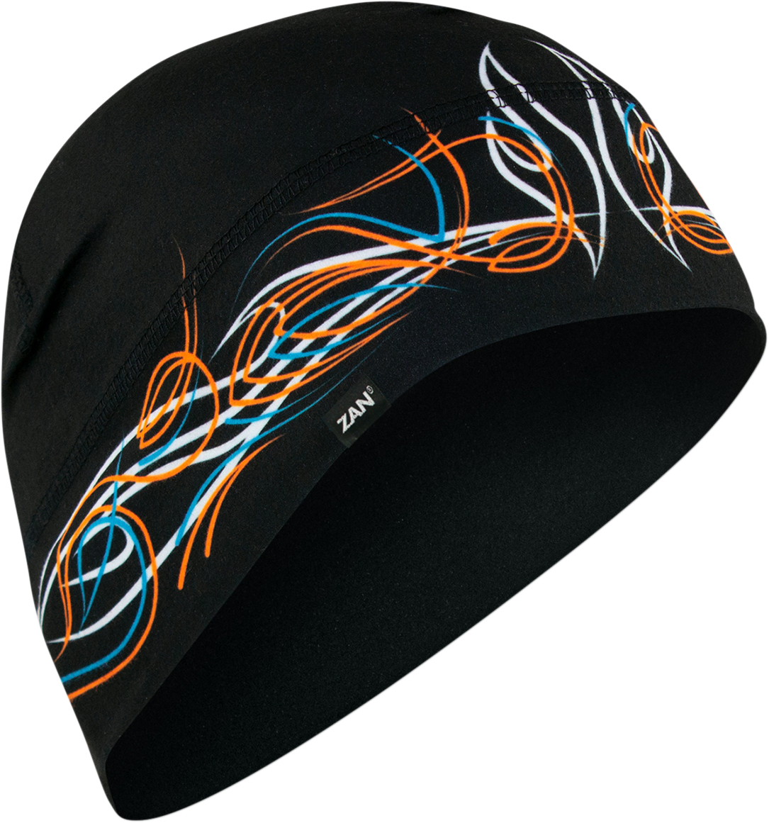 ZAN HEADGEAR SportFlex® Beanie Pinstripe Flame WHLL426 – Comfortable, Warm, UV Protection