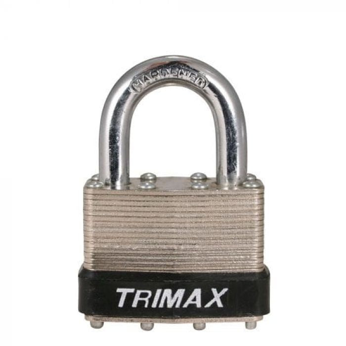 TRIMAX TLM1125 Laminated Padlock - 2 Inch Heavy-Duty Security Lock