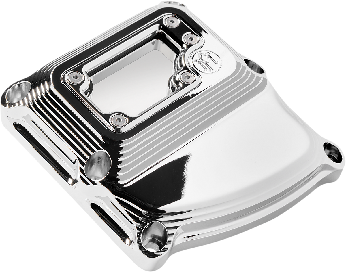 PERFORMANCE MACHINE (PM) Transmission Top Cover - Vision - Chrome 0203-2020M-CH