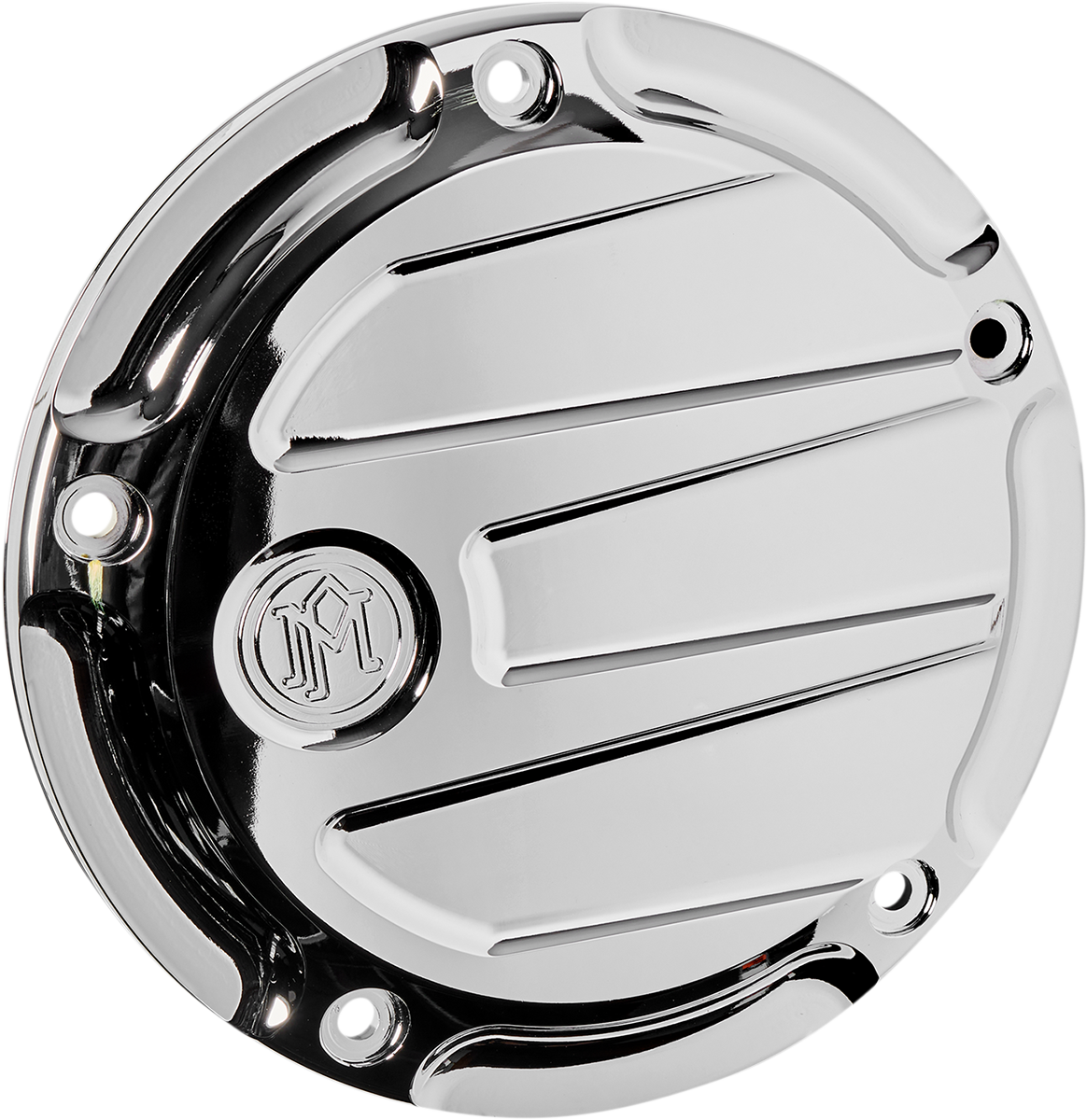 PERFORMANCE MACHINE (PM) Derby Cover - Scallop - Chrome 0177-2075M-CH