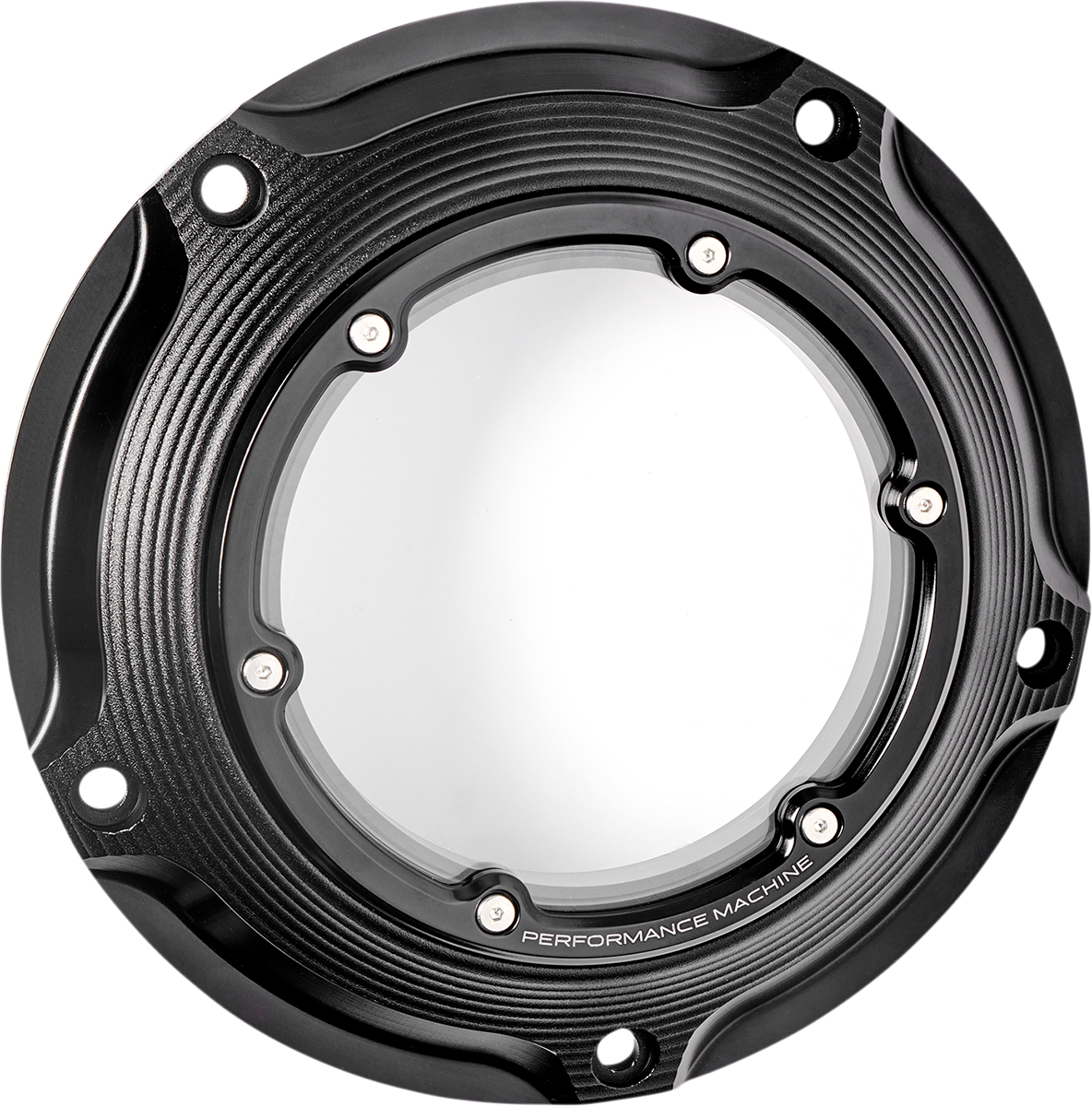 PERFORMANCE MACHINE (PM) Derby Cover - Vision - Black Ops™ - Touring 0177-2083M-SMB