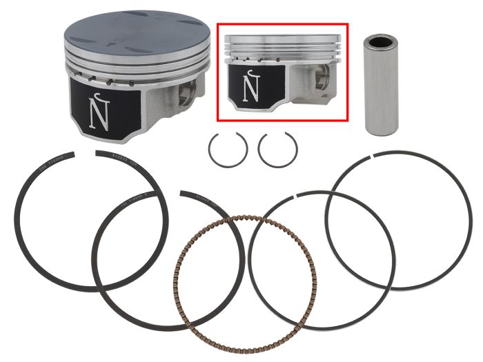 NAMURA Piston Kit NX-10252-6 for Engine Rebuilds and Repairs