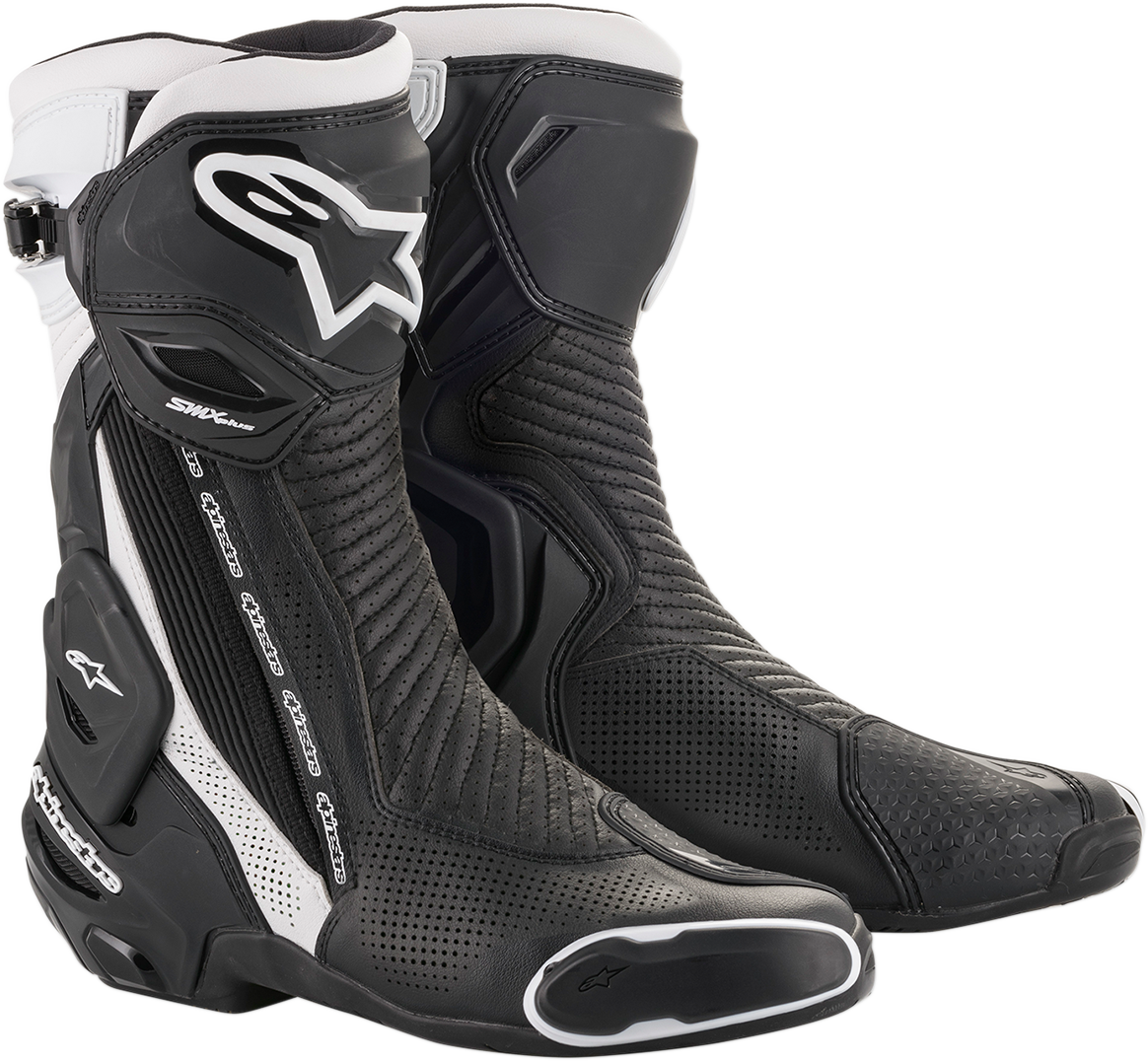 ALPINESTARS SMX Plus Vented Boots - Black/White - US 9.5 / EU 44 2221119-12-44