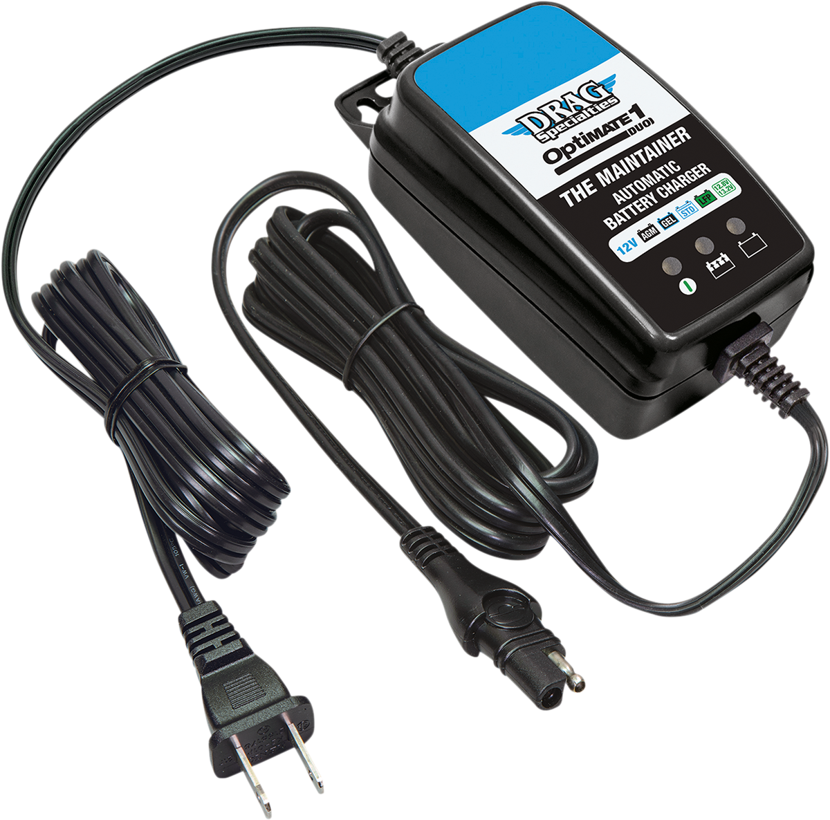 TECMATE Drag Specialties Battery Maintainer - Optimate™ 1 Duo/Battery - Global TM-613
